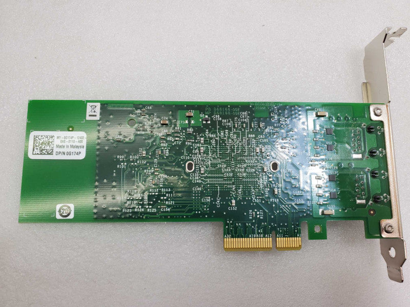 DELL INTEL PRO GIGABIT NETWORK CARD PCI-E pro1000 DUAL PORT P/N: 0G174P )