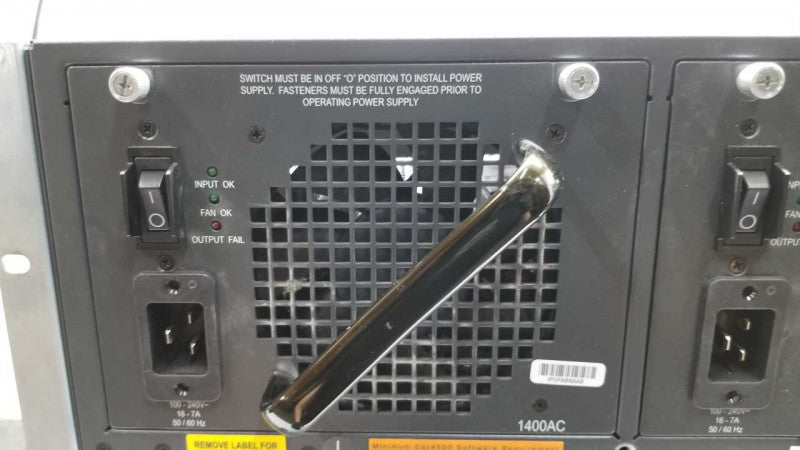 Cisco catalyst 4506-E chassis W/ Modules / Supervisor engine / 2x PSU #