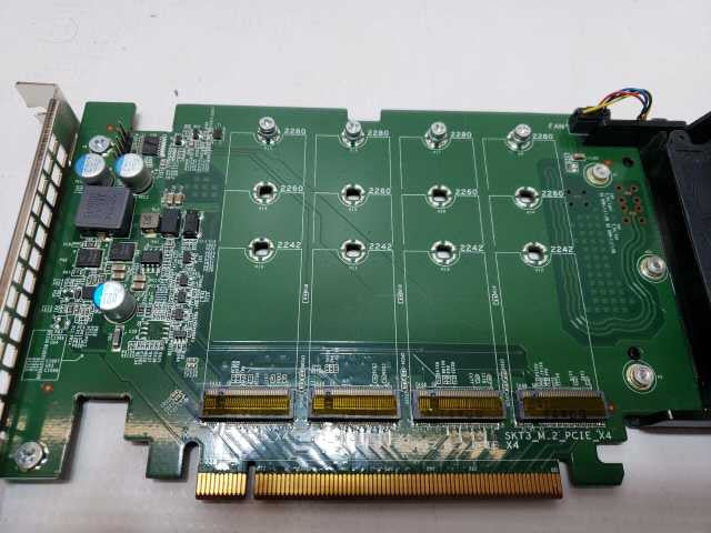 Dell 06N9RH Ultra SSD M.2 PCIe x4 Solid State Storage Adapter Card, No SSD +