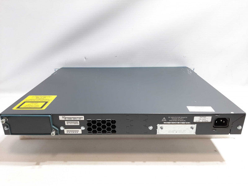 Cisco WS-C2960S-48FPS-L 48-Port PoE+ Network Switch, FCTY RESET ~
