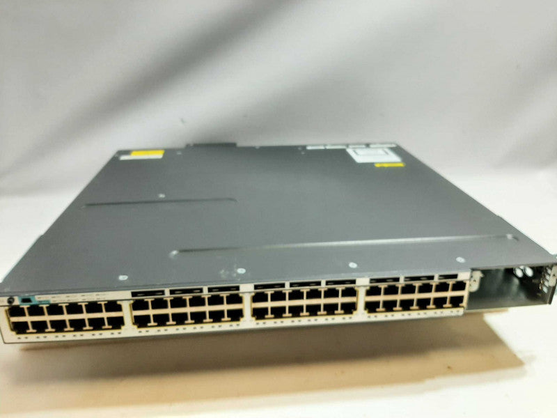 Cisco Catalyst WS-C3750X-48PF-E w/ 1100w PSU, FACTORY RESET ~
