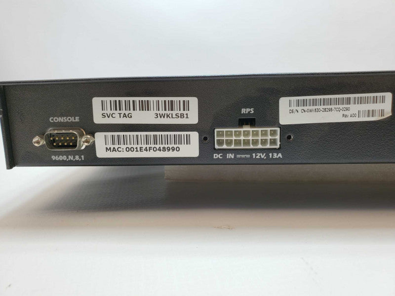 Dell PowerConnect 5448 48 Port Managed Gigabit Ethernet Switch 4x GbE SFP :