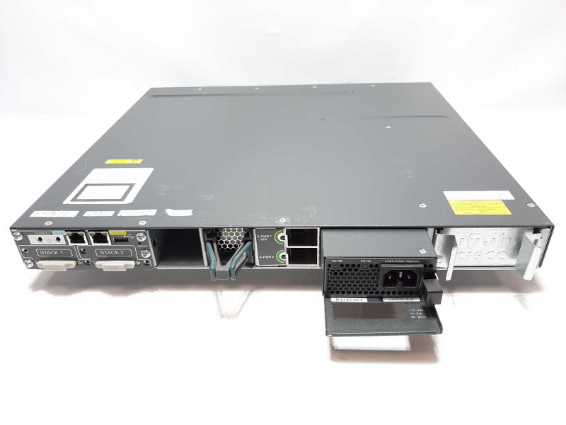 Cisco Catalyst 3750-X PoE+ WS-C3750X-48PF-E 48-Port Gigabit Ethernet Switch +