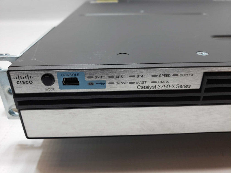 Cisco WS-C3750X-12S-E 12-Port Gigabit IP Services Switch 2x PSU - See Notes +