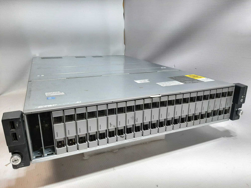 CISCO UCSC-C24-M3, 1x Xeon E5-2430v2 2.5GHZ 6C/24GB, NO RAID/HDDs/Caddies ~