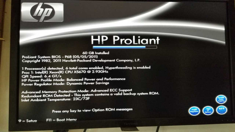 HP Proliant DL360 G7 Xeon X5670 @ 2.93ghz / 60gb ram / see notes #