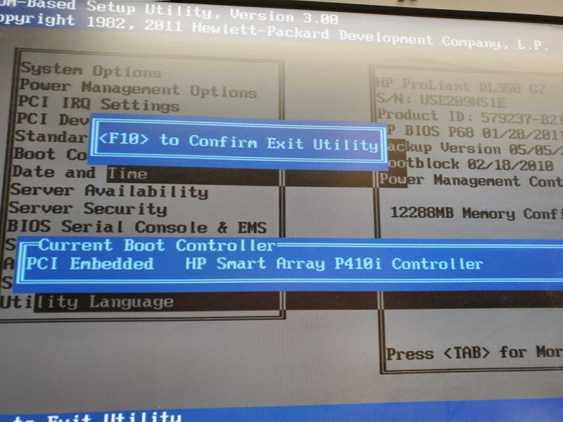 HP ProLiant DL360 G7, 2x Xeon E5620 @2.4GHz, 12GB RAM, P410i, 2x PSU, 6x2.5\\" )
