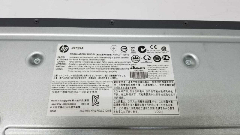 HP J9729A Aruba 2920 Switch Gigabit POE+ Switch / reset #