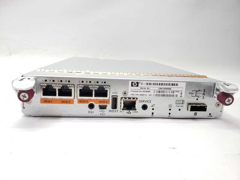 HP P2000 G3 4 Port 1G Gigabit iSCSI Controller Module BK829A 629074-001 :