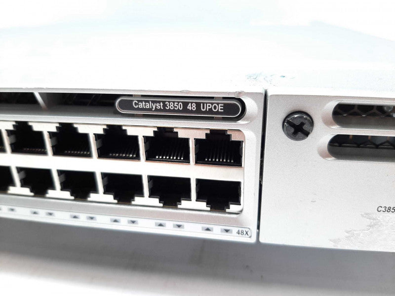 Cisco Catalyst 3850 48 UPOE 48 Port GigEth Switch WS-C3750X-48P  +