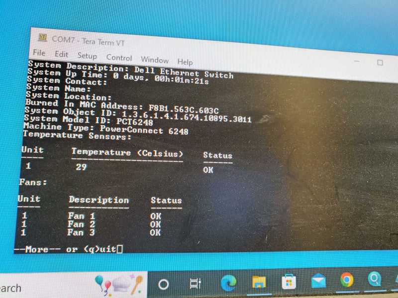 Dell PowerConnect 6248 48-port Gigabit Ethernet Layer 3 Switch PoE )