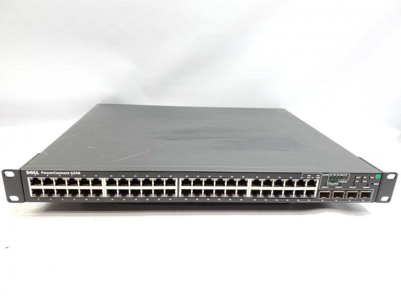 Dell PowerConnect 6248 48-port Gigabit Ethernet Layer 3 Switch PoE )