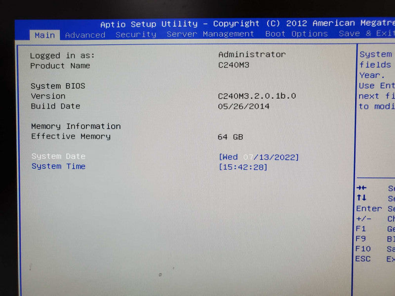 Cisco UCS C240 M3 2U, 2x PSU, 2x E5-2650 2.6GHz 64GB DDR3, Integrated RAID |