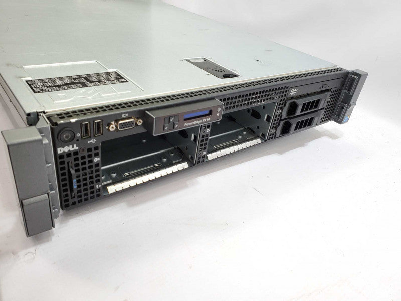 Dell PowerEdge R710, 2x Xeon E5504 @2.0GHz, 64GB RAM, PERC 6/I, 6x 3.5\\")
