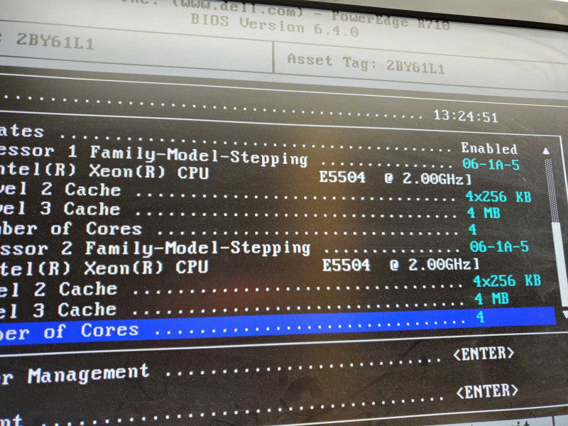 Dell PowerEdge R710, 2x Xeon E5504 @2.0GHz, 64GB RAM, PERC 6/I, 6x 3.5\\")