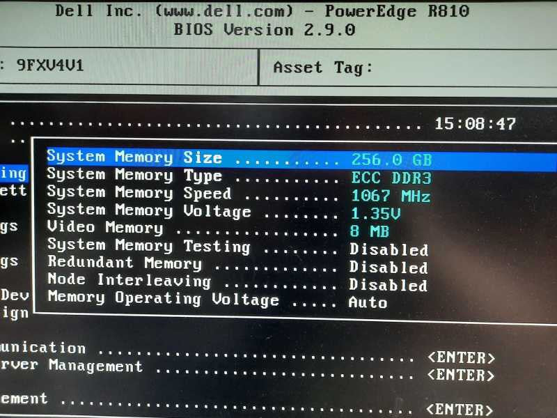 Dell PowerEdge R810, 2x E7-4850 2.0GHz 256GB DDR3, PERC H700, 2U 2xPSU :