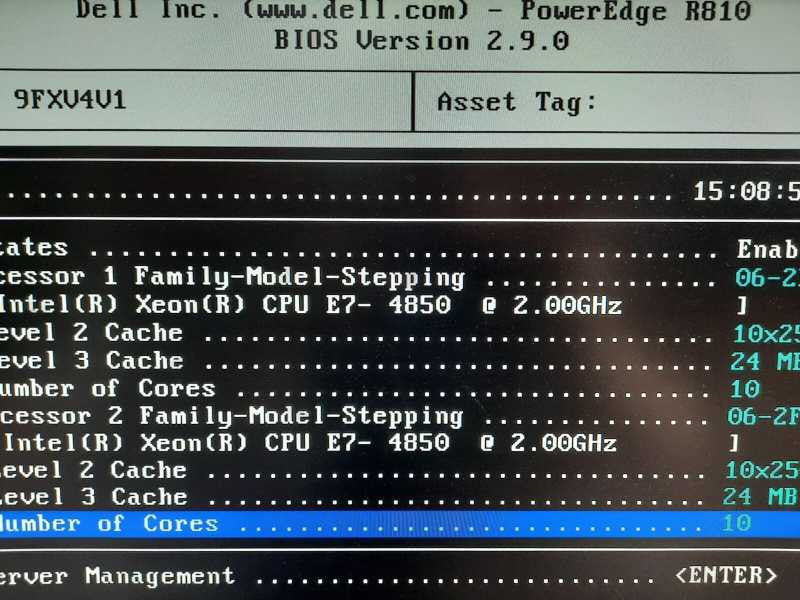 Dell PowerEdge R810, 2x E7-4850 2.0GHz 256GB DDR3, PERC H700, 2U 2xPSU :