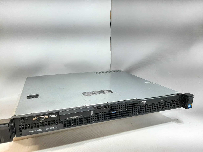 Dell PowerEdge R220 Server Xeon E3-1220v3 3.10GHz QC/16GB, NO RAID/HDDs ~