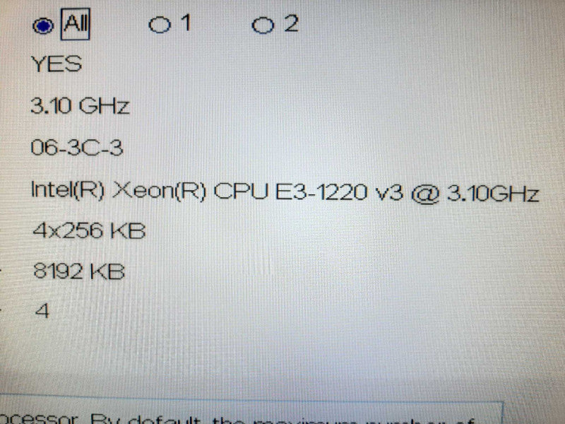 Dell PowerEdge R220 Server Xeon E3-1220v3 3.10GHz QC/16GB, NO RAID/HDDs ~