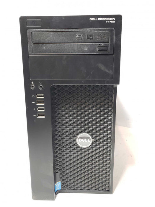 Dell Precision T1700 Xeon E3-1226v3 @ 3.3Ghz 16GB RAM Quadro K2200 1x HDD Tray +