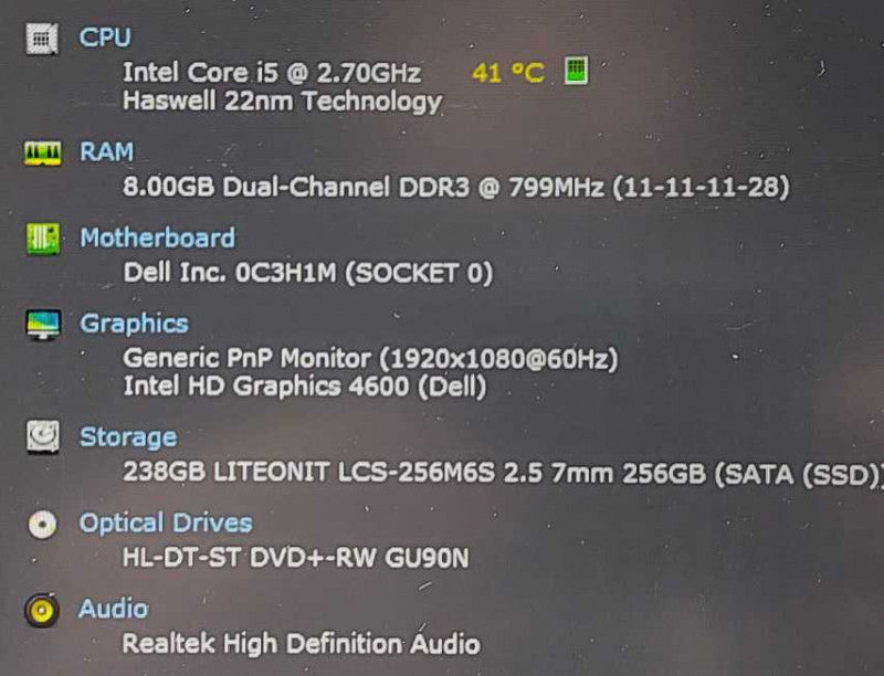 Dell Latitude E6440 Webcam Laptop i5-4310U 2.7Ghz 8GB RAM 256GB SSD 14\\" $