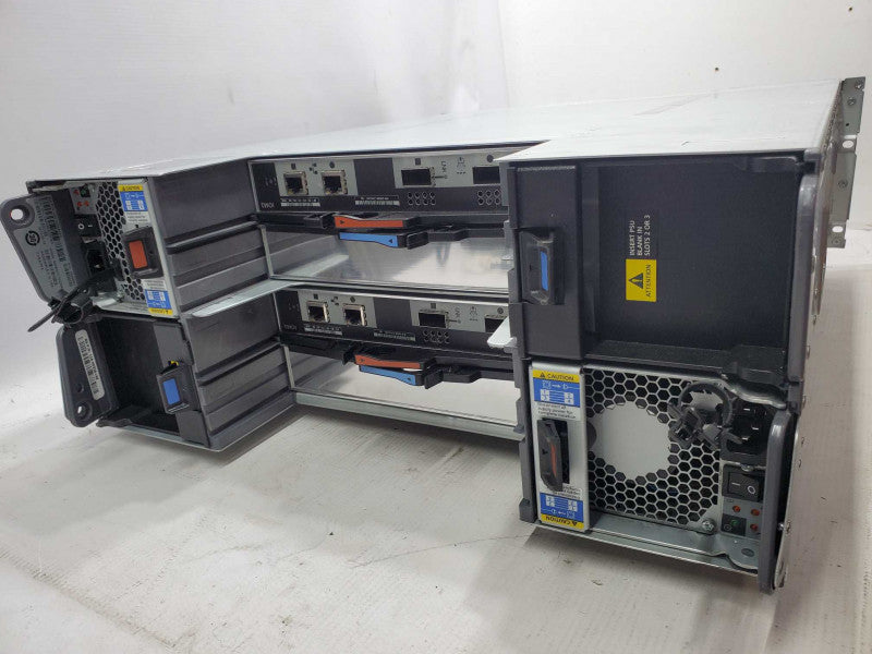 NetApp DS4243 NAJ-0801 24x SAS Bay 2x IOM3 Controllers 111-00128+A0 2x PSU  |