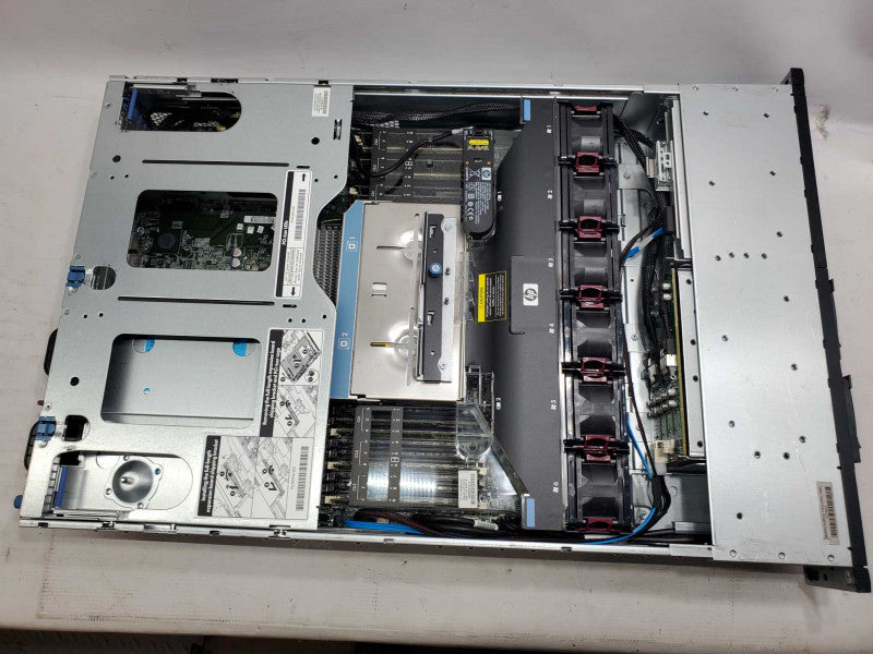 HP ProLiant DL380 G7, 2x E5620 2.4GHz 16GB RAM, P410i Controller |