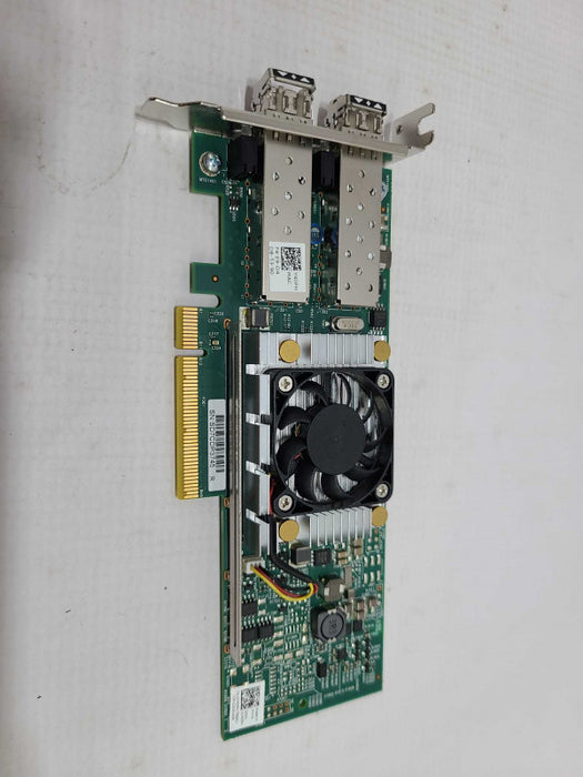 Dell 57810S - 0Y40PH-Low Profile-Dual Port 10GbE SFP + PCI-E x8 Network Card [