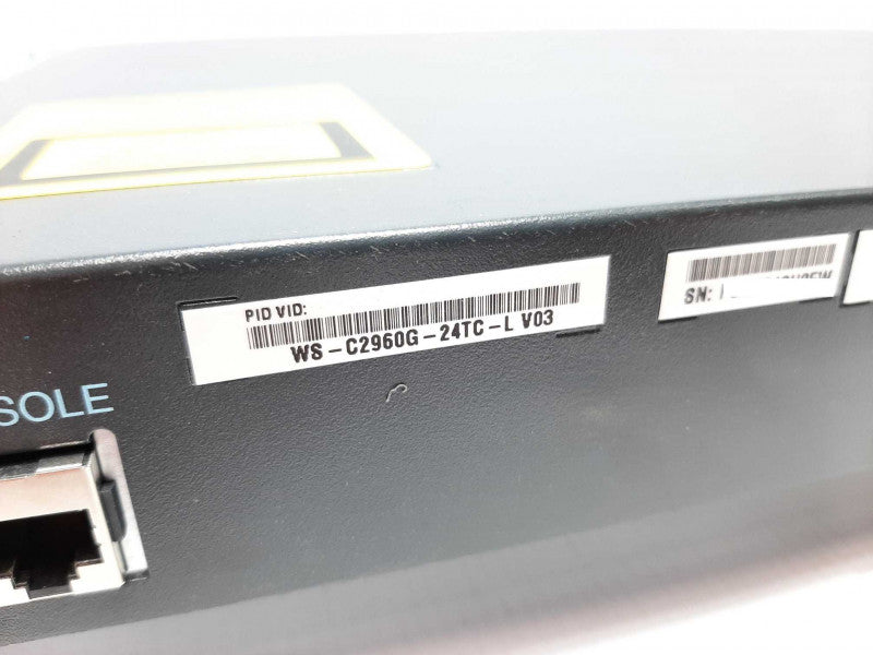 Cisco Catalyst 2960G 24-Port Gigabit Ethernet Switch WS-C2960G-24TC-L +