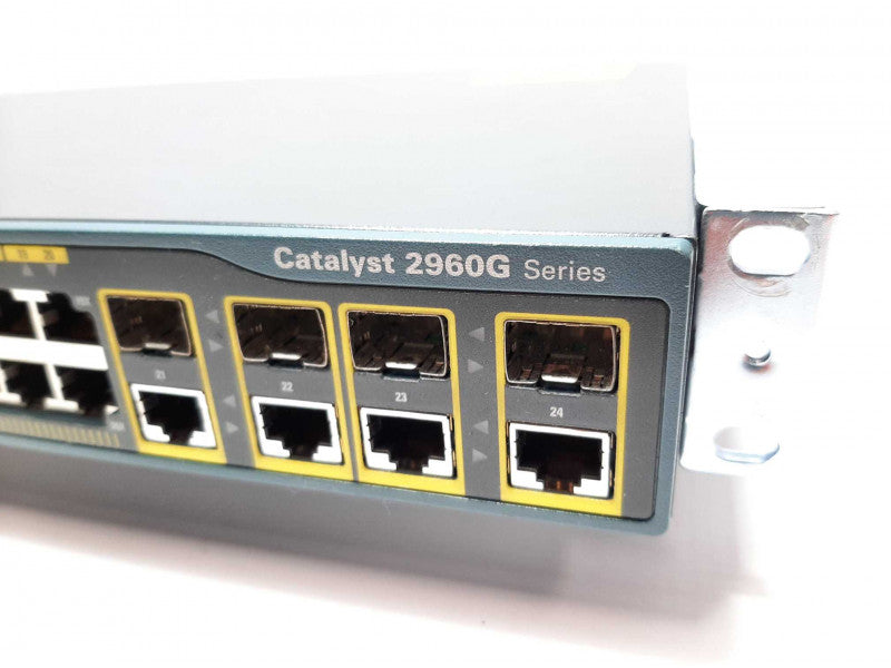 Cisco Catalyst 2960G 24-Port Gigabit Ethernet Switch WS-C2960G-24TC-L +
