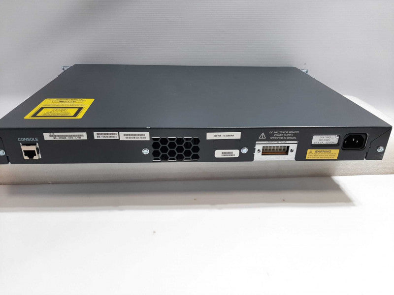 Cisco WS-C2960G-24TC-L 24 Port 2960G Gigabit Switch FACTORY RESET ~