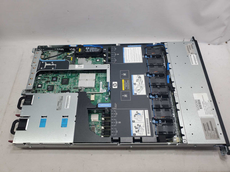 HP ProLiant DL360 G7, 2x E5620 2.4GHz 12GB DDR3 P410i Controller | |