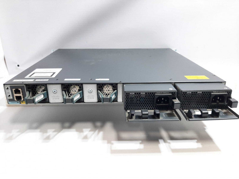CISCO WS-C3650-48FS-S 48 Port Gigabit PoE+ Switch 1025WAC PWR FCTY RESET ~