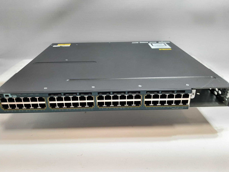 CISCO WS-C3560X-48T-E V04 48 Port PoE Switch + 2x 350W PSU FACTORY RESET ~