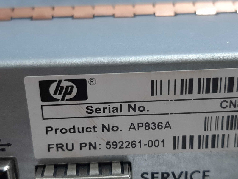HP AP836A P2000 MSA Fiber Channel Controller Module w/ SFP 592261-001 ~