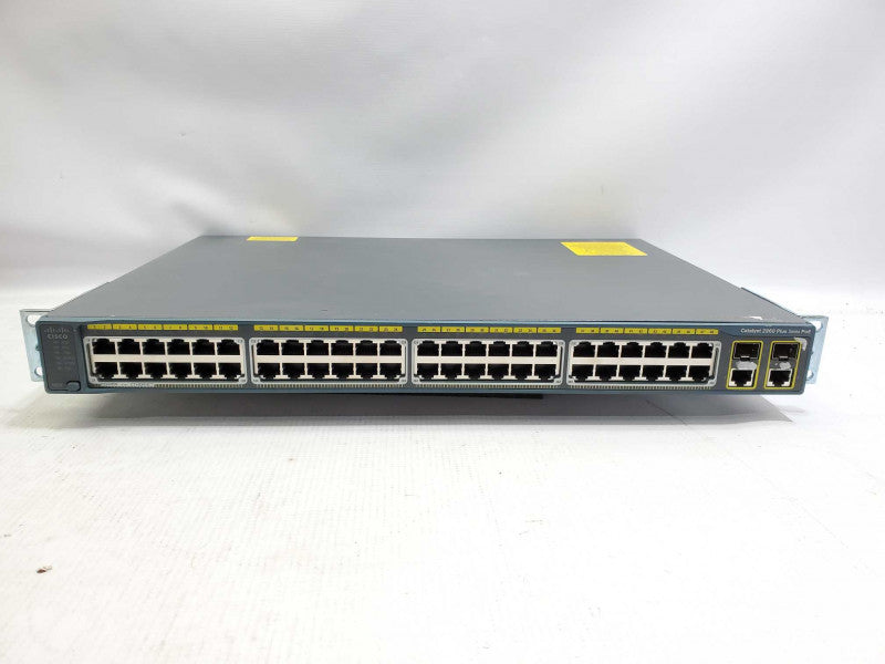 Cisco Catalyst 2960 WS-C2960-48PST-L V02 48-Port Giga Managed Switch _Reseted )