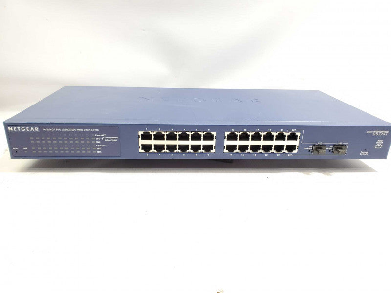 Netgear ProSafe GS724T v3 24-Port Gigabit Ethernet Smart Switch )