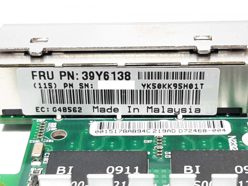 IBM Intel PRO/1000 PT Quad Port PCIe Gigabit Ethernet NIC Adapter 39Y6138 +