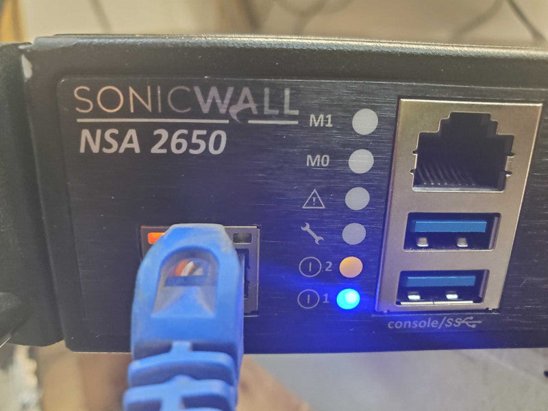 SonicWall NSA 2650 Ports Security Appliance :
