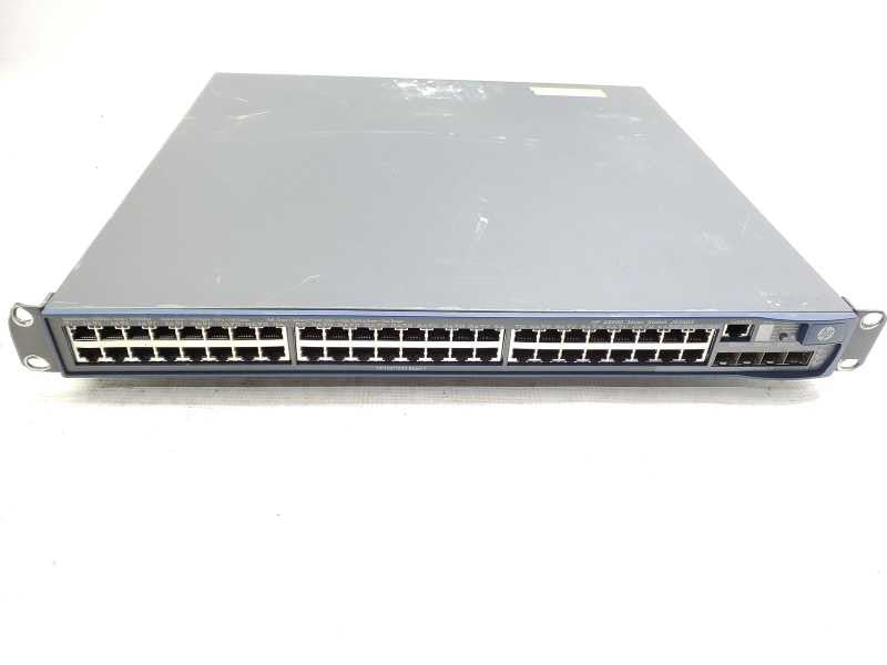 HP JG240A A5500-48G-PoE+ EI 48-Port w/ 2 intf Slt Gigabit Ethernet Switch :