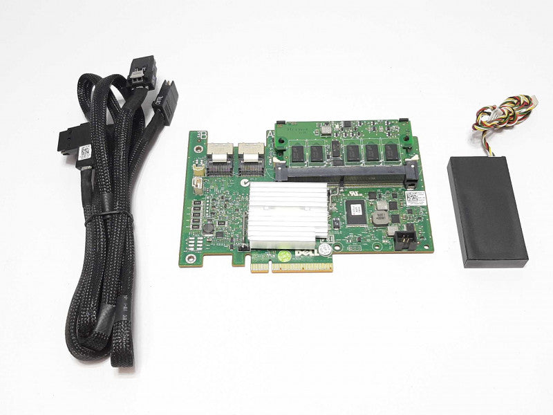 Dell PERC H700/512MB RAID Card w/SAS Cable/battery 0XXFVX +
