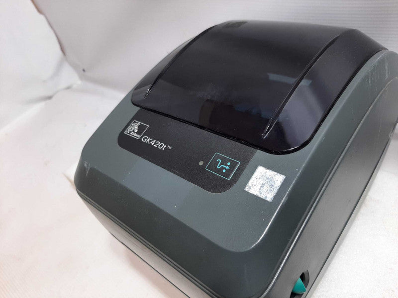 Zebra Model GK420t, USB/Serial/Parallel Thermal Label Printer ~