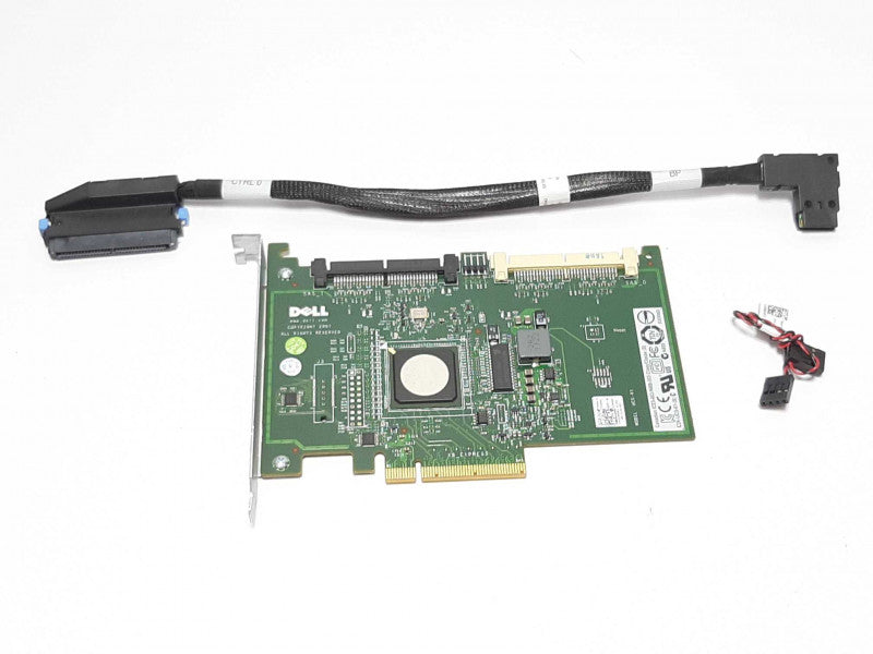 Dell UCS-61 SAS 6/iR RAID Controller Card w/ Cable 0JW063 +