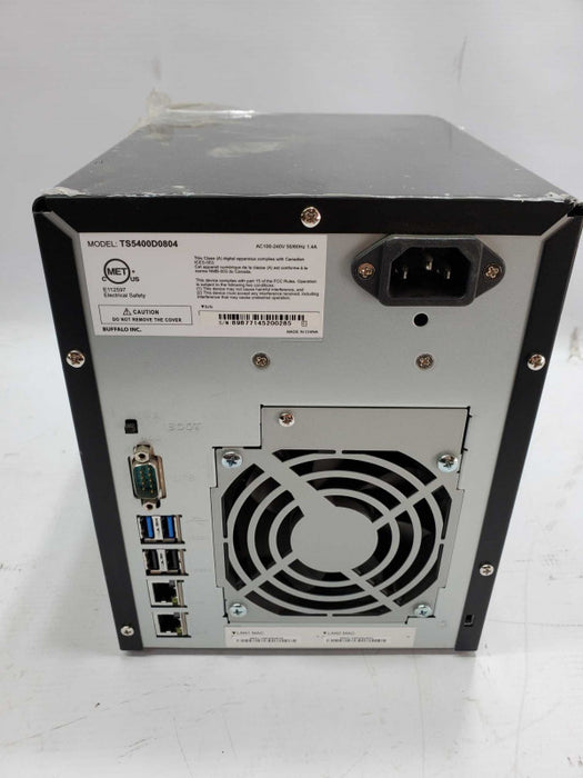 Buffalo TeraStation TS5400D0804 4-Bay Storage, ATOM D2550 1.86GHz 2GB DDR3 |