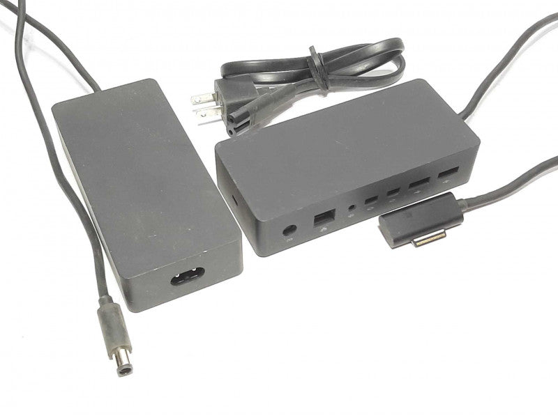 Microsoft 1661 Docking Station w/ 1749 15V 6A AC Adapter +