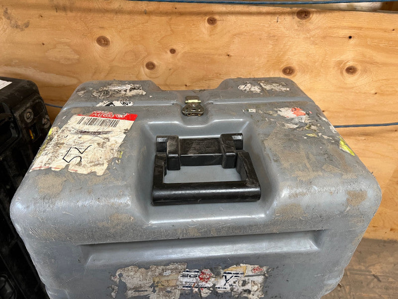 Hard Suitcase size with foam slots inside 24x18x14