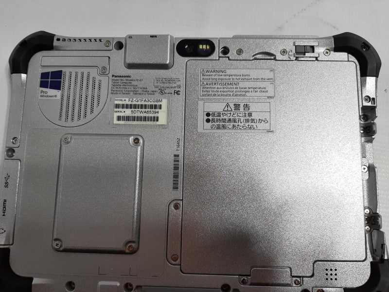 Panasonic ToughPad FZ-G1 Intel Core i5-4310 @ 2Ghz 8GB DDR3 - NO SSD +