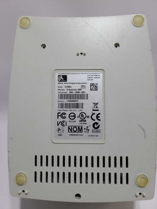 Zebra TLP 2844-Z Label Thermal Printer 284Z-10300-0001 [