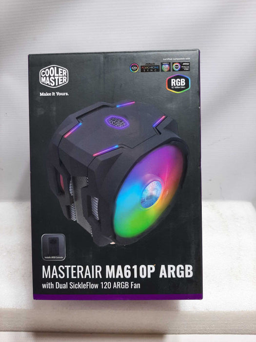Cooler Master 252346 Coolermaster Fn Map-t6pn-218pa-r1 Masterair Ma610p Argb ~