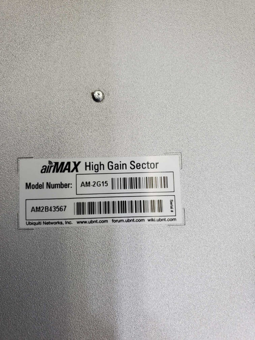 Ubiquiti AM-2G15 AirMax High Gain Sector Antenna,  2,4Ghz 15dbi AM BaseStation )